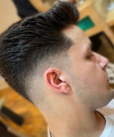POPULAR MEN'S HAIR CUTS AT JACKS AND BUCKLEY HAIRDRESSERS NOTTINGHAM
