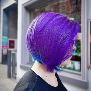 Vivid Hair Colours at Jacks Buckley Hair Salon in Nottingham