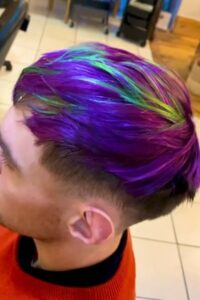 vibrant hair colour at Jacks Buckley Nottingham