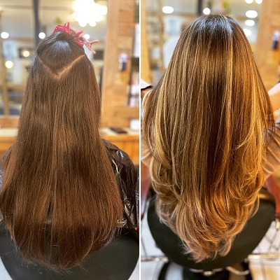 Brunette To Blonde