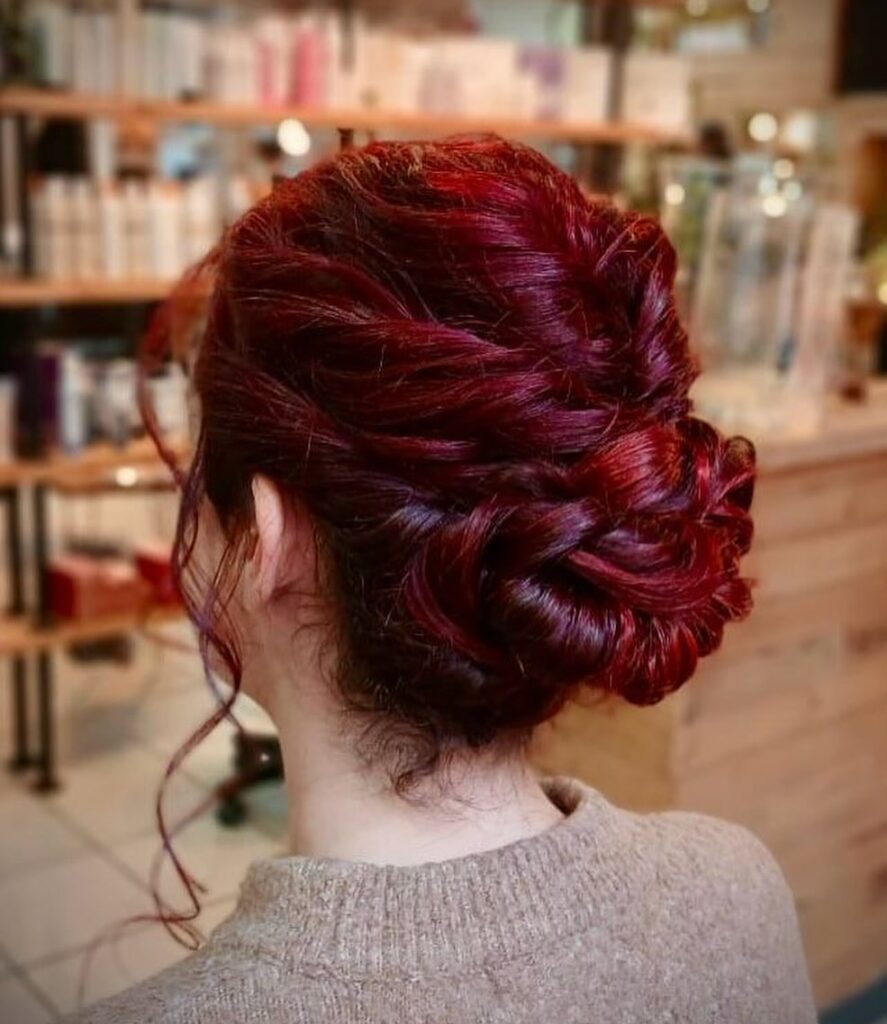 Updo at Jacks and Buckley Salon