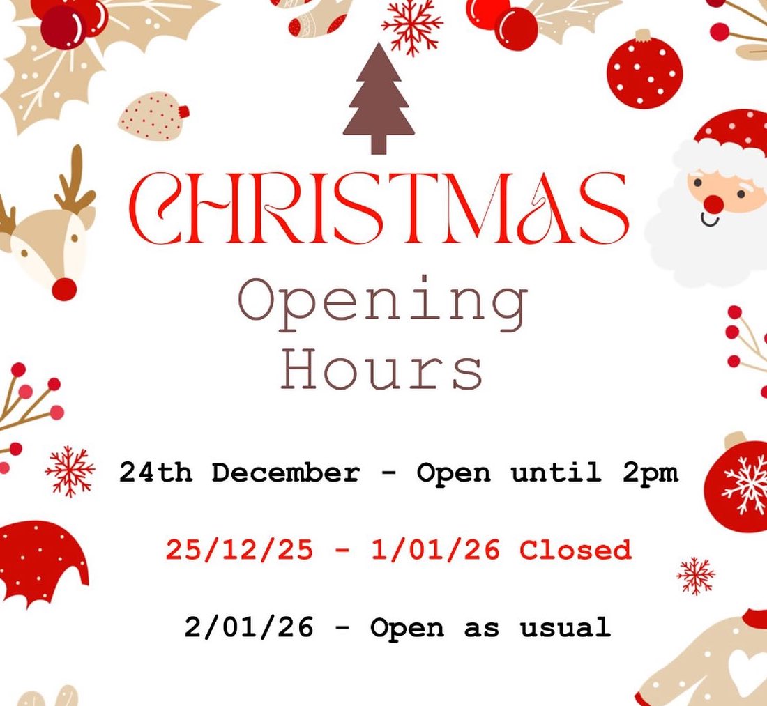 Festive Opening Times Festive Opening Times